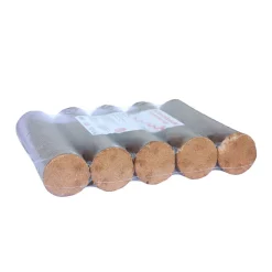 Hartholzbriketts rund 10 kg ^ New
