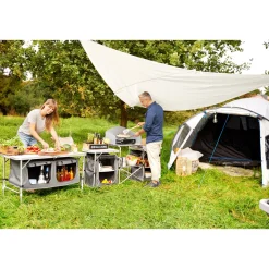 Camping-Tisch mit Ablagefächern ^ Haveson Best