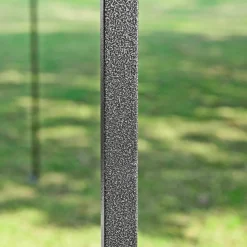 Faltpavillon LxBxH 367 x 366 x 340 cm Farbe grau Stahlrahmen Überzug aus Polyester ^ Haveson New