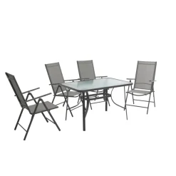 Gartenmöbelset Leipzig 5-teilig ^ Haveson Sale