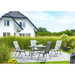 Gartenmöbelset Leipzig 5-teilig ^ Haveson Sale
