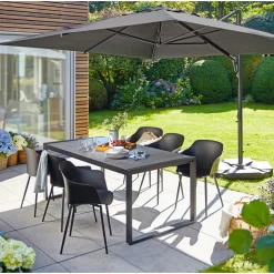 Kunststoff-Sessel Madeira schwarz ^ Haveson Clearance