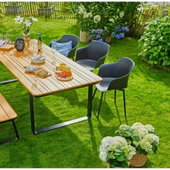 Kunststoff-Sessel Madeira schwarz ^ Haveson Clearance