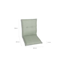 Sitzauflage Niederlehner 100x48x4cm hellgrün ^ Haveson Sale