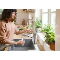 HG SP-Armatur Zesis M33,chrom,Keramik-Mischsystem,schwenkbar, Easy-Clean-Perl. ^ Hansgrohe Outlet