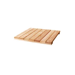 Holzfliese Lärche 50x50 cm aus 18 mmstarken Leisten ^ Discount