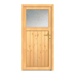 Holz-Nebeneingangstür NET 05 Fichte DIN ^ New