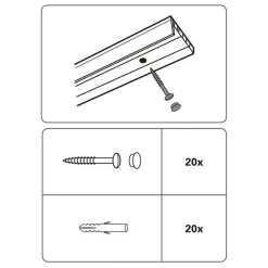 Holzschrauben mit Abdeckkappen verzinkt ^ Gardinia Discount