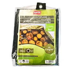 Holz-Schutzplane 1,5 x 6 m ^ Clearance