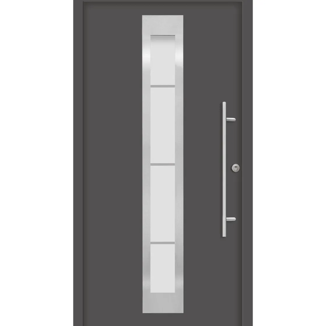 HT Malmo RC2 110x210cm Energiesparend u.Einbruchsicher RC2 Ud 0,79W/m2K,Anthr R ^ SplenDoor Hot