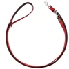 Führleine Neopren rot-schwarz 200 x 1 cm ^ Hunter Best
