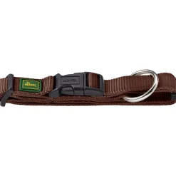 Halsung Vario Plus verstellbar braun Größe L-XL 25 mm ^ Hunter Discount