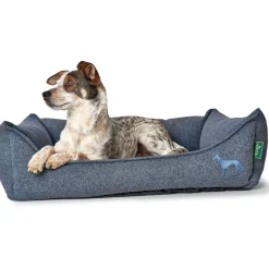 Hundesofa Prag blau 90 x 70 cm ^ Hunter
