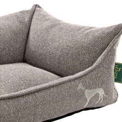 Hundesofa Prag grau 90 x 70 cm ^ Hunter Hot