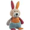 Hundespielzeug Muli Hase mehrfarbig 18 cm ^ Hunter New