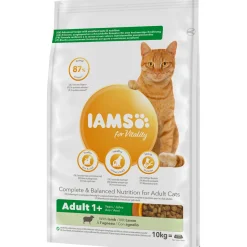 IAMS Trockenfutter Vital Katze mit Lamm 10 kg ^ Outlet