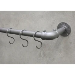 Ind. Home Stange silber 1,60m ^ Gardinia