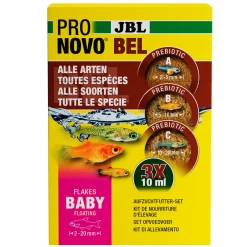 PRONOVO BEL FLAKES BABY 3 x 10ml ^ JBL Hot