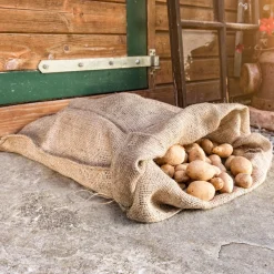 Jute-Sack 80x60cm, natur ^ Windhager Sale