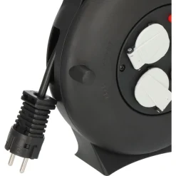 Kabelbox Vario-Line VL2-X 10m USB4-fach schwarz H05VV-F 3G1,5 2xUSB ^ Brennenstuhl New