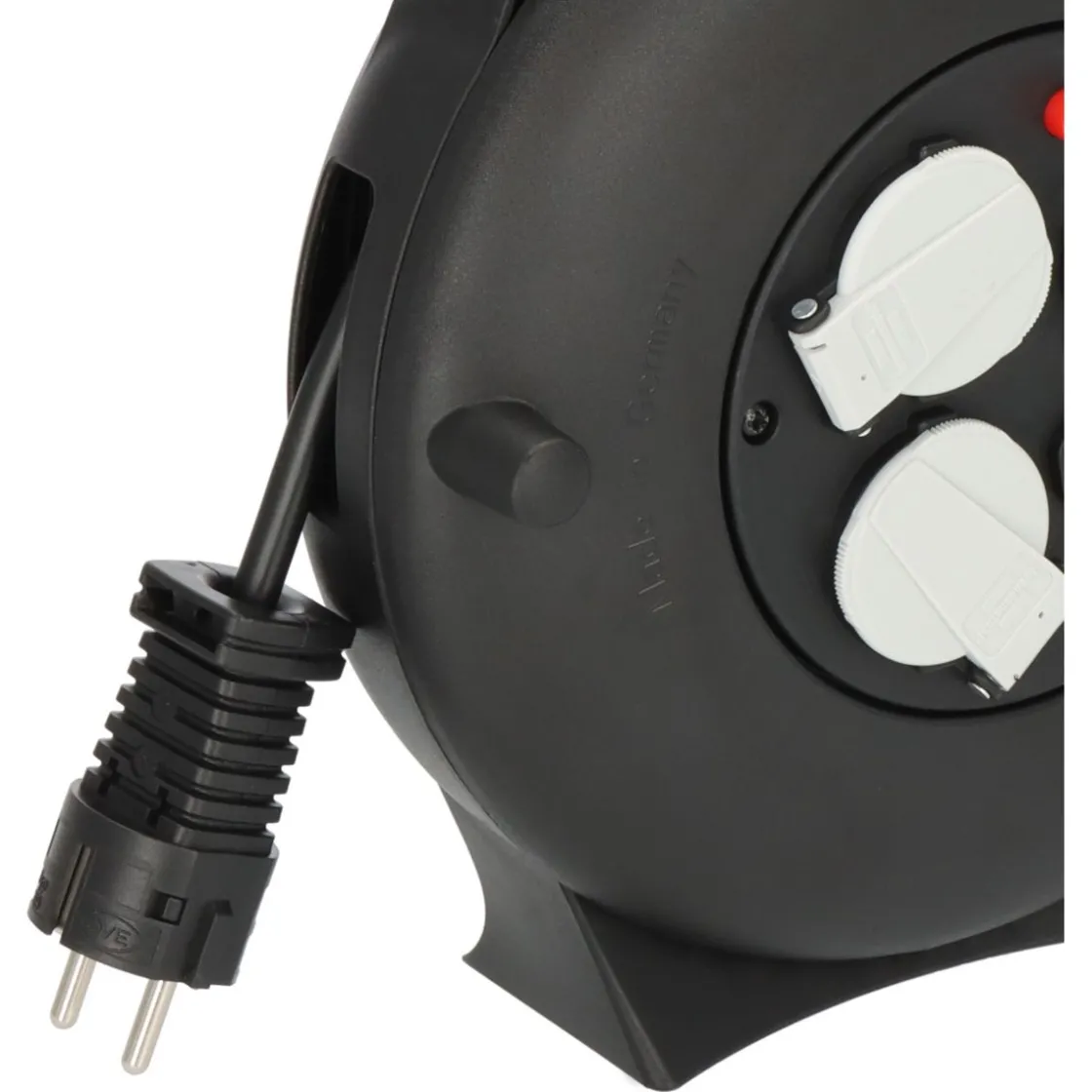 Kabelbox Vario-Line VL2-X 10m USB4-fach schwarz H05VV-F 3G1,5 2xUSB ^ Brennenstuhl New
