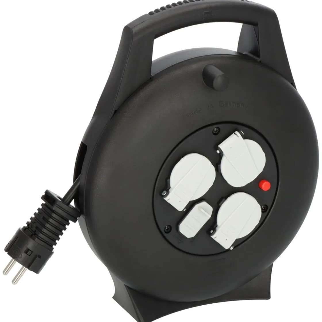 Kabelbox Vario-Line VL2-X 10m USB4-fach schwarz H05VV-F 3G1,5 2xUSB ^ Brennenstuhl New