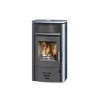 Kaminofen Stockholm 4.0 6,5kW GranitAnschl. oben 150mm ^ Clearance