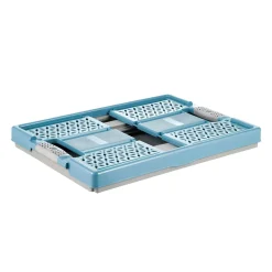 Klappbox Lea nordic blue 48,5 x 35 x 23,5 cm ^ keeeper New