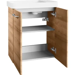 Keramik WT GWC 55,5x16x30 cm li. weissf. WT-Unterschraenke Milano GWC 8433x ^ Fackelmann Discount