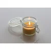 Kerze Amarillo im Glas 8,5x8,5 cm ^