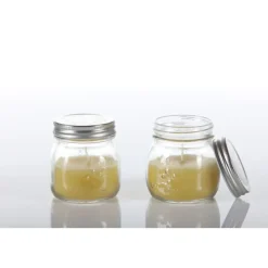 Kerze Potty im Glas 8x9 cm ^ Discount