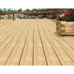 Kiefer-Terrassendiele x 10 x 2,3 cm ^ Outlet
