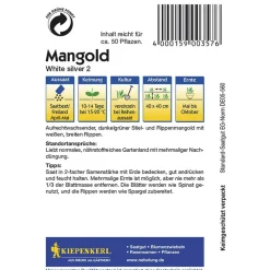 Mangold White Silver 2 ^ Kiepenkerl Sale
