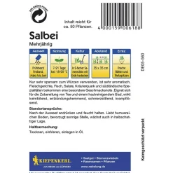 Salbei mehrjährig ^ Kiepenkerl Hot