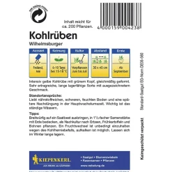 Steckrübe Wilhelmsburger ^ Kiepenkerl New