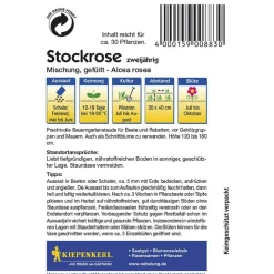 Stockrosen Mischung ^ Kiepenkerl Hot