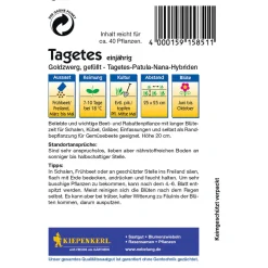 Tagetes Goldzwerg ^ Kiepenkerl
