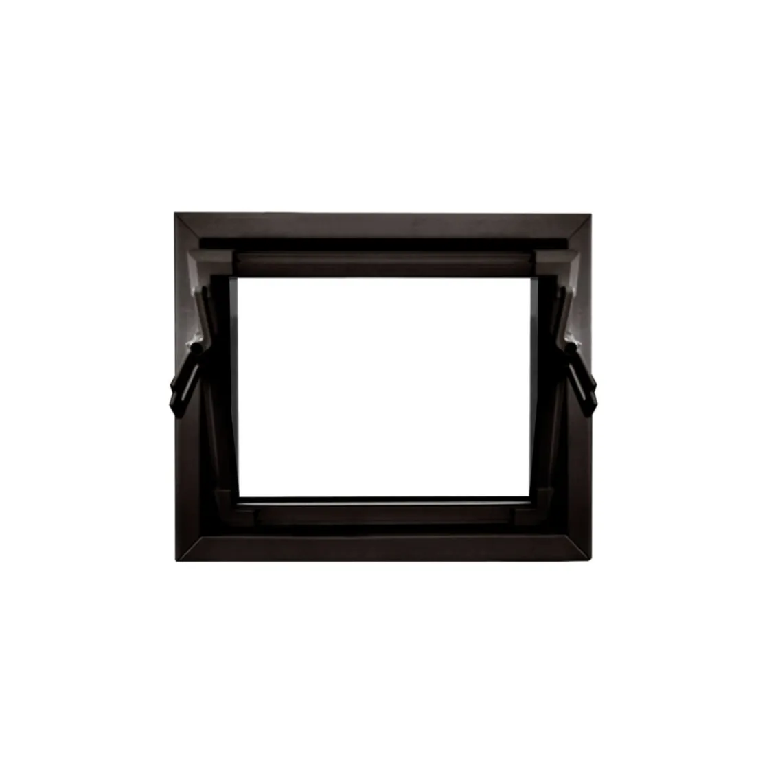 Kippfenster Q59 600 x 500 mm ISO Glas braun ^ Clearance