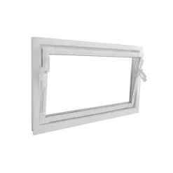 Kippfenster Q59 900 x 600 mm ISO Glas weiss ^ New