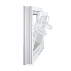 Kippfenster Q59 600x500mm ISO Glas weiss ^ Outlet