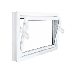 Kippfenster Q59 600x500mm ISO Glas weiss ^ Outlet