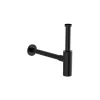 Design-Flaschensiphon schwarz 1 1/4" x 32 mm rund ^ Kirchhoff Hot