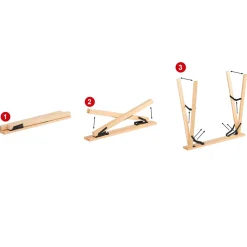 Klappbock Kipli 73,5 x 79,5 cm ^ Clearance