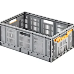 Klappbox grau 60 x 22 x 40 cm ^ Sale
