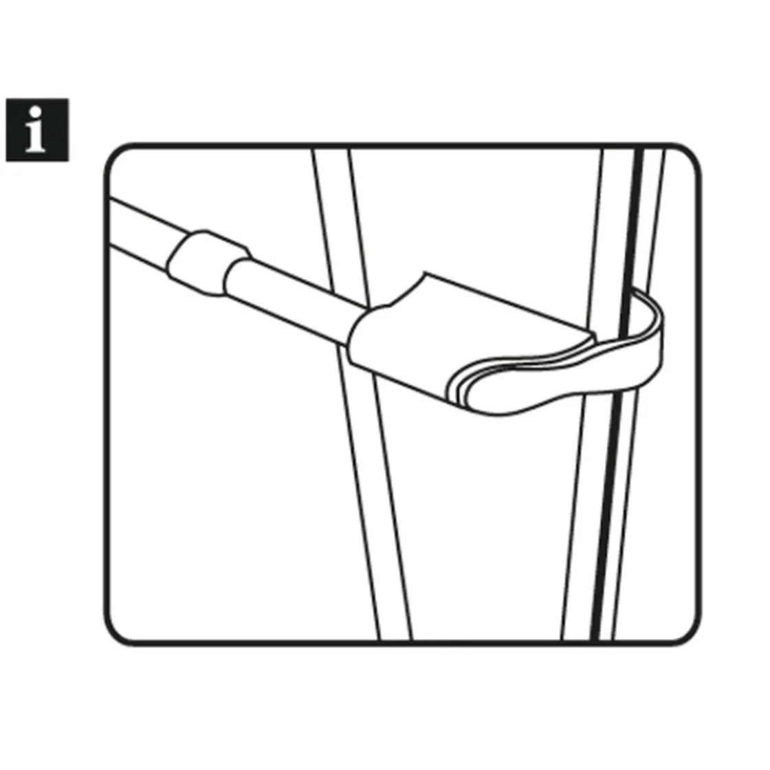 Klemmvitrage 10/12 45-75 silber ^ Gardinia Outlet