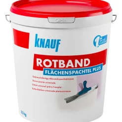 Flächenspachtel Plus Rotband 20 kg ^ Knauf Discount