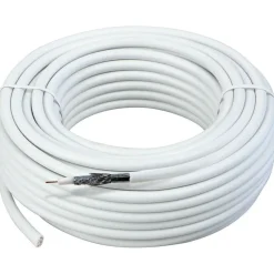 Koax-Kabel 110dB 7mm 30m ws ^ Schwaiger Hot