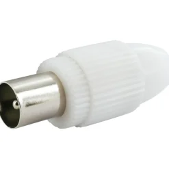 Koax-Stecker 1Stück ws ^ Schwaiger Best