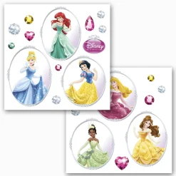 Fenstersticker Disney Window Disney Princess 31x31 cm ^ Komar Clearance