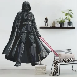 Selbstklebende Vlies Wandtattoo Star Wars XXL Darth Vader 127x200 cm ^ Komar Hot